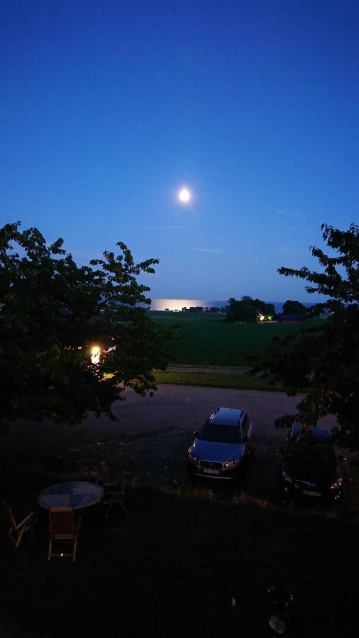 Ferienwohnung Glamping Och Gardslagenhet Mellan Himmel Och Hav Skivarp Exterior foto